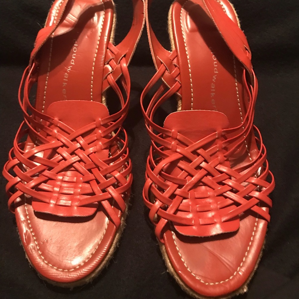 Orange Cloudwalkers wedge